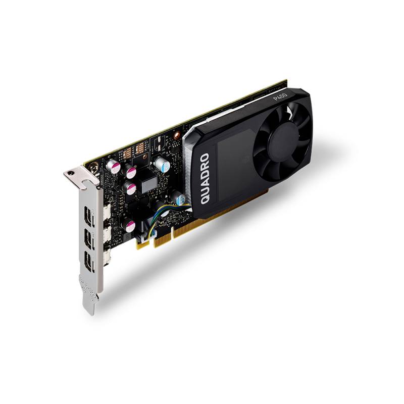 PNY Workstation-Grafikkarte Nvidia Quadro P400 2 GB GDDR5-RAM PCIe x16 Mini DisplayPort Low Profile