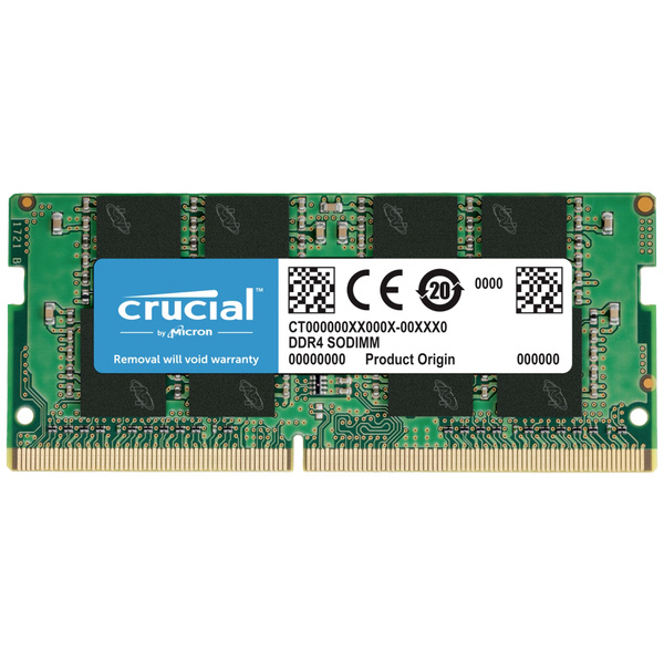 Crucial CT16G4SFRA32A Laptop-Arbeitsspeicher Modul DDR4 16 GB 1 x 16 GB 3200 MHz 260pin SO-DIMM CL2