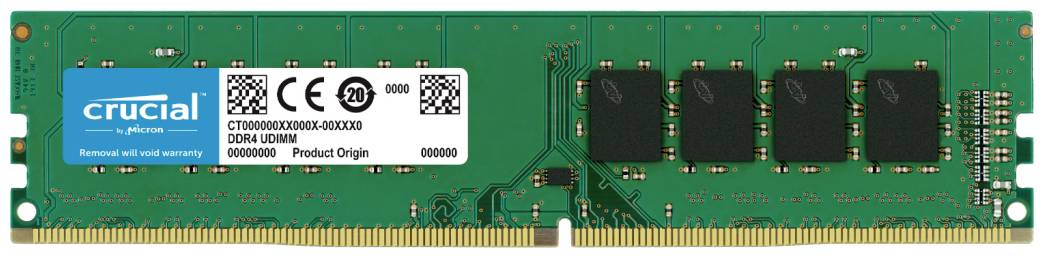 Crucial CT32G4DFD832A PC-Arbeitsspeicher Modul DDR4 32 GB 1 x 32 GB 3200 MHz 288pin DIMM CL22 CT32G4DFD832A