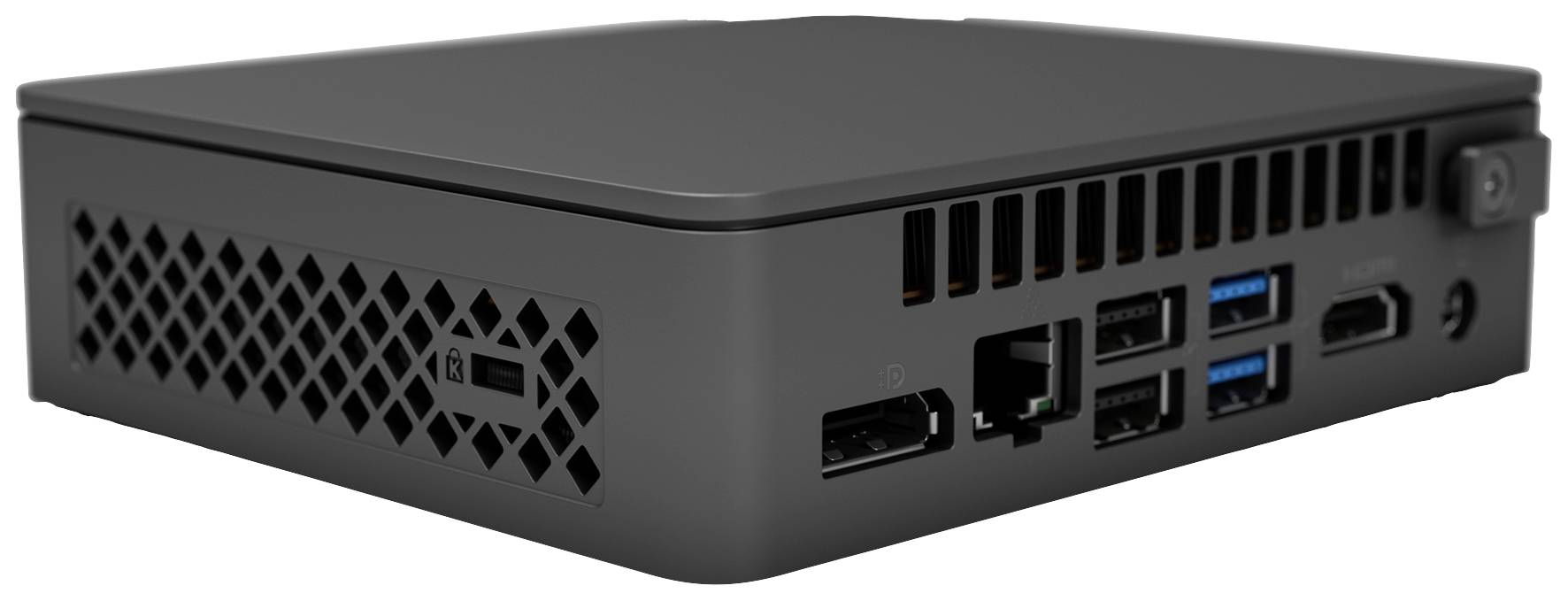 Intel Barebone Next Unit of Computing 11 Essential Kit Intel® Pentium® N6005 3.3 GHz Intel UHD Graphics BNUC11ATKPE0002