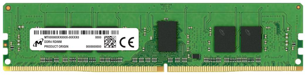 Micron MTA9ASF2G72PZ-3G2R PC-Arbeitsspeicher Modul DDR4 16 GB 1 x 16 GB ECC 3200 MHz 288pin DIMM CL22 MTA9ASF2G72PZ-3G2R