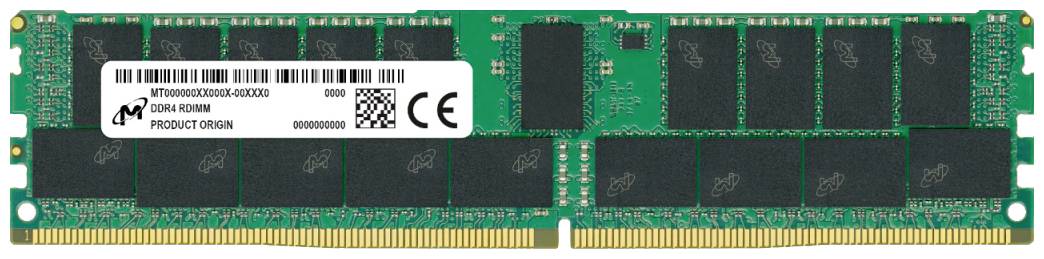 Micron MTA36ASF8G72PZ-3G2R PC-Arbeitsspeicher Modul DDR4 64 GB 1 x 64 GB ECC 3200 MHz 288pin DIMM CL22 MTA36ASF8G72PZ-3G2R