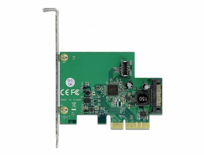 Delock USB 3.2 Gen 2 (USB 3.1 Gen 2) Adapter [1x PCIe 3.0 x4 - 1x USB 3.2 Gen 2 (USB 3.1)] 89029