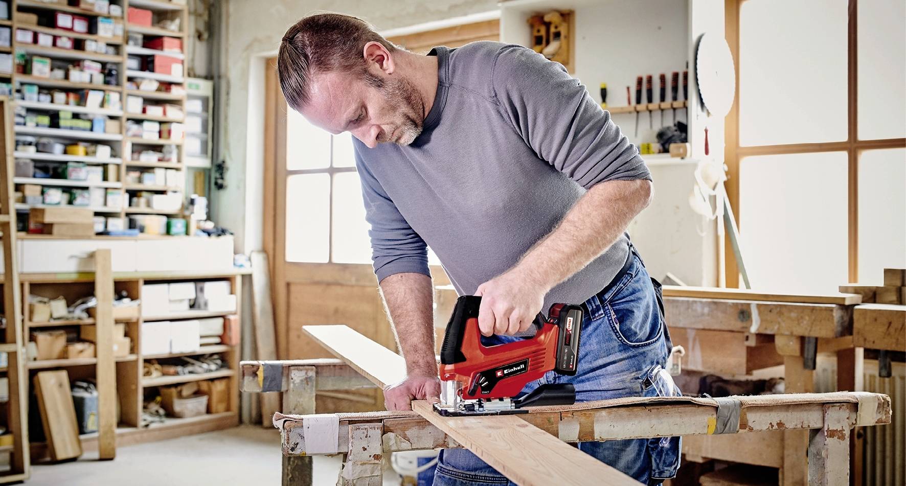 Einhell TE-TK 18/3 Li Kit JS+CD+AG Power X-Change 4257241 Werkzeugset in Tasche