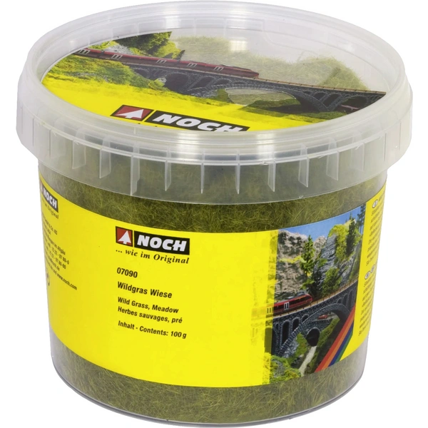 NOCH 07099 Wildgras Dunkelgrün 12 mm, 80g NOCH 07099 Wildgras Dunkelgrün 12 mm, 80g