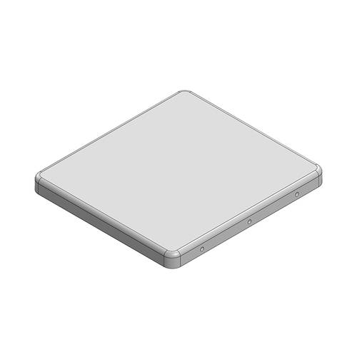 Masach TECH MS483-10C EMI/RFI-Abschirmung Abschirmgehäuse-Deckel (L x B x H) 48.90 x 44.90 x 4.00mm