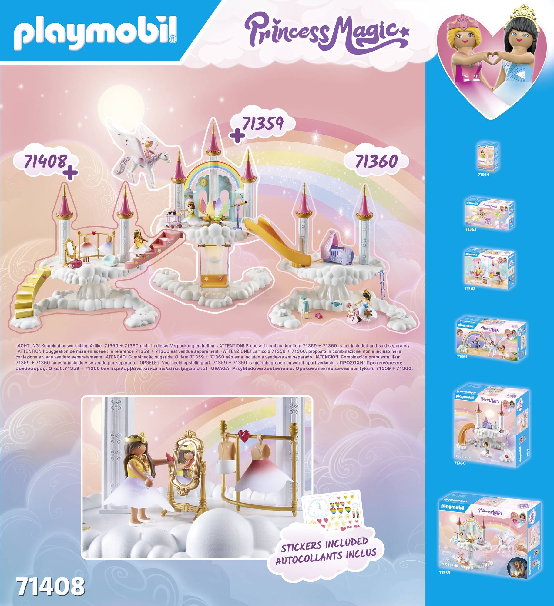 Playmobil® Princess Magic Himmlische Ankleidewolke 71408