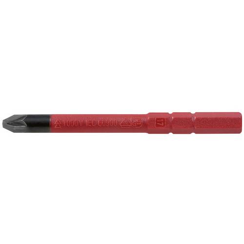 Weidmüller 2433240000 WB IK SL PZ2 Kreuzschlitz-Bit Antrieb: 1/4  (6.3 mm) Abtrieb: Kreuzschlitz Po