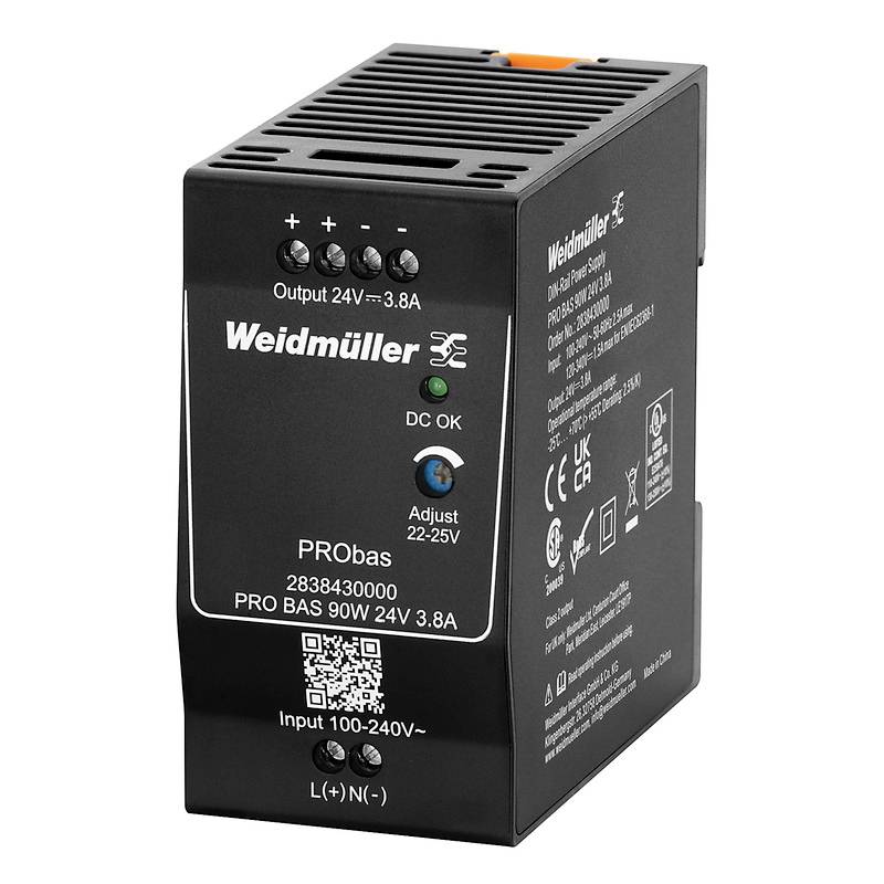 Weidmüller 2838430000 Hutschienen-Netzteil (DIN-Rail) Inhalt 1St.