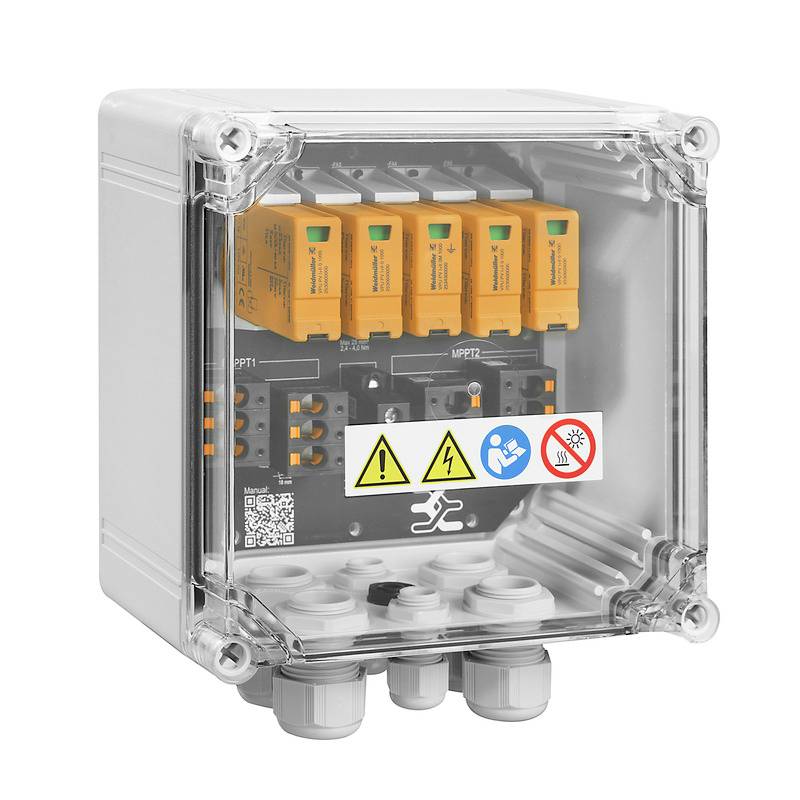 Weidmüller 2866320000 PVN DC 2IN/1OUTX2 2MPPT SPD1R CG 1.1KV Generatoranschlusskasten 1St.