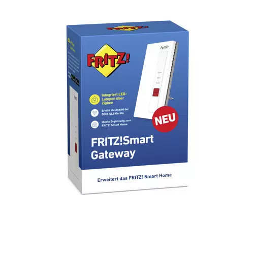 AVM FRITZ!Smart Gateway 20003012 ZigBee, DECT ULE, Wi-Fi Smart-Home-Gateway 1 Stück Innenbereich, Steckdose, stationär AVM FRITZ!Smart Gateway 20003012 ZigBee, DECT ULE, Wi-Fi Smart-Home-Gateway 1 Stück Innenbereich, Steckdose, stationär