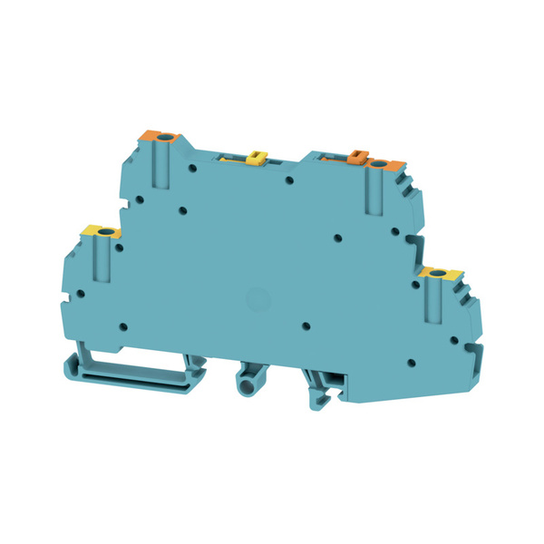 Trenn- und Messtrenn-Reihenklemme, Schraubanschluss, 2.5 mm², 500 V, 17 A, schwenkbar, Quertrennung: ohne, TS 32, TS 35, blau