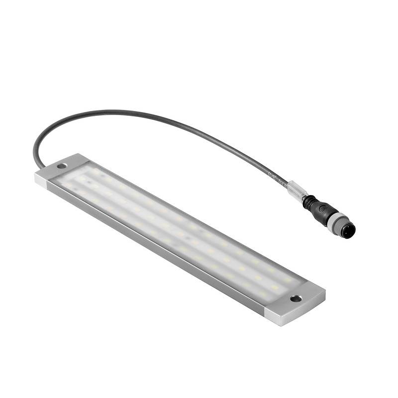 Eine längliche LED-Leuchte mit einem Stromkabel, geeignet für moderne Beleuchtungsanwendungen.