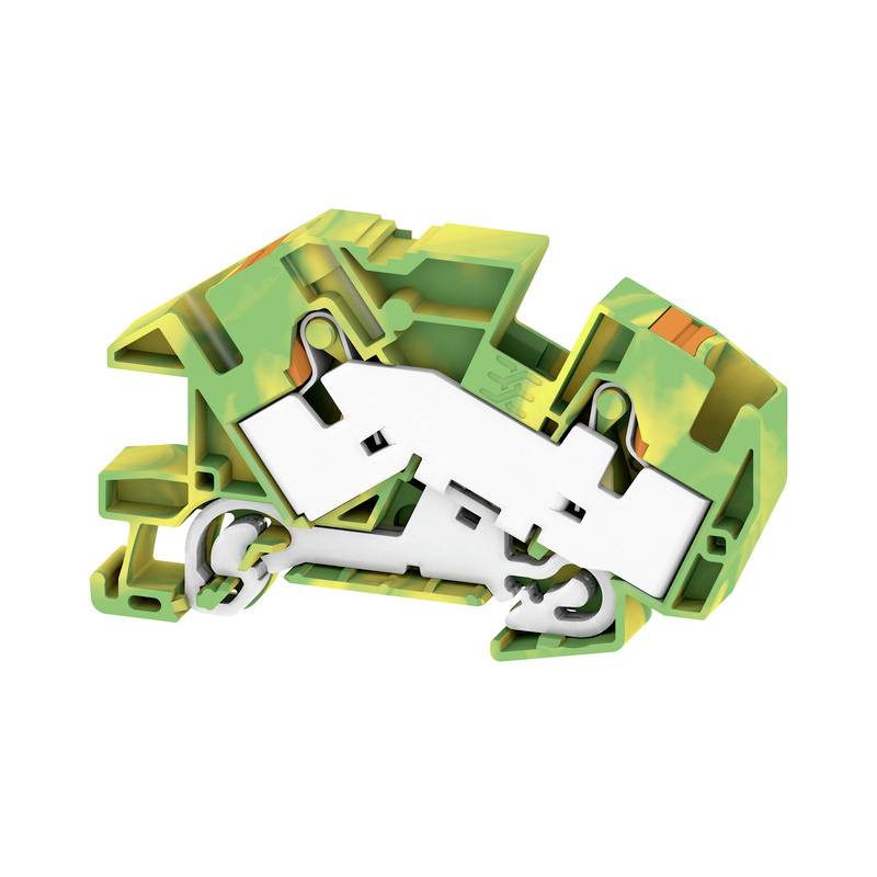 Weidmüller 2668760000 Schutzleiterklemme Push-In-Klemme, Steckanschluss Grün-Gelb 20St.