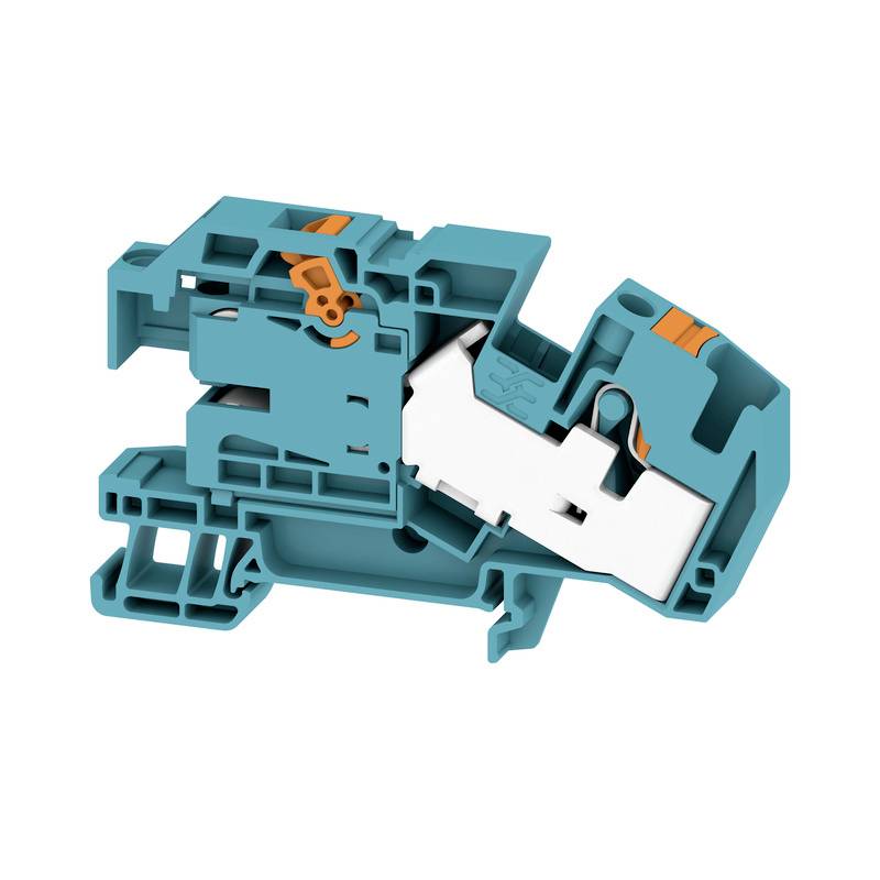 Weidmüller 2668770000 Installationsetagenklemme Push-In-Klemme, Steckanschluss Blau 20 St.