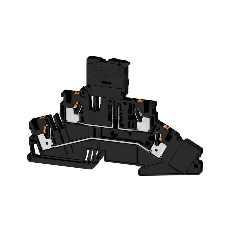 Weidmüller 2816960000 Sicherungsklemme Push-In-Klemme, Steckanschluss Schwarz 50St.