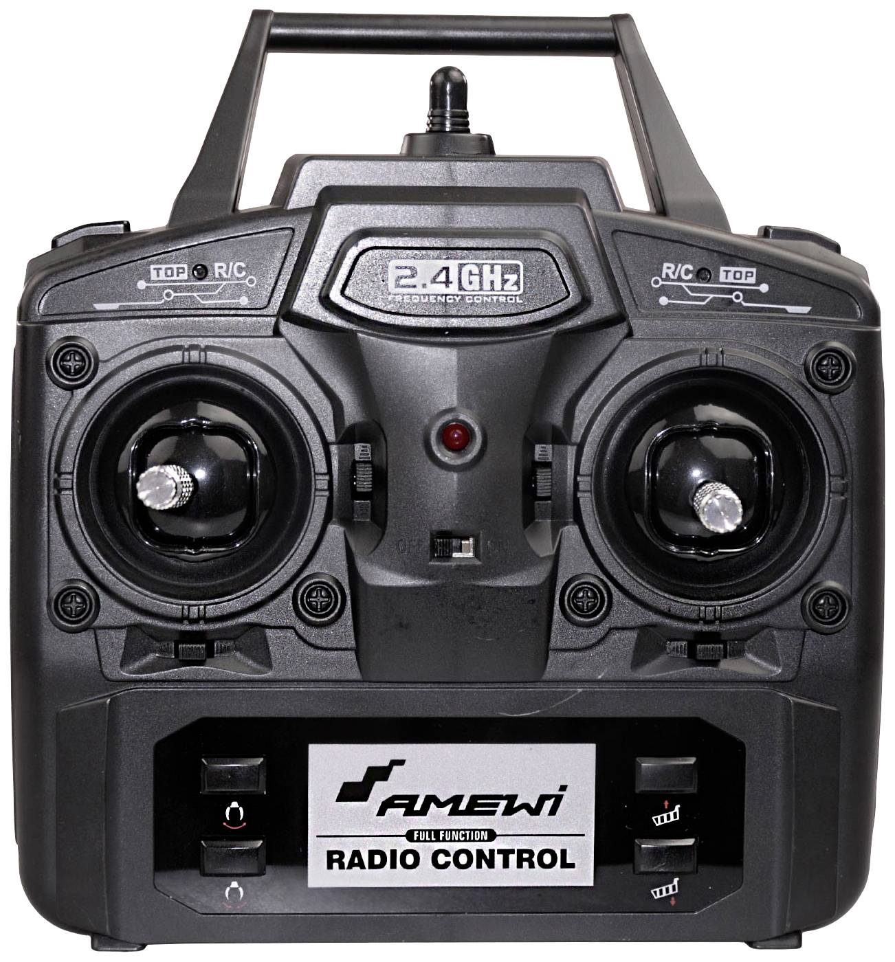 Amewi 22568 Arocs Kranwagen 1:14 Elektro RC Modell-LKW RtR inkl. Akku und Ladekabel, mit Geräuschef