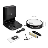 Medion MD 20004 Saug-und Wischroboter Schwarz, Silber mit Staubbeutel, mit Wischfunktion, kompatibel mit Amazon Alexa, kompatibel mit Google Home Medion MD 20004 Saug-und Wischroboter Schwarz, Silber mit Staubbeutel, mit Wischfunktion, kompatibel mit Amazon Alexa, kompatibel mit Google Home