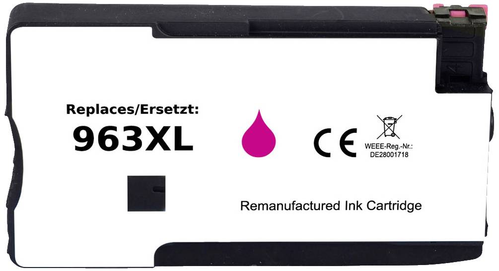 Renkforce Druckerpatrone ersetzt HP 963XL, 3JA28AE Kompatibel Magenta RF-5705442