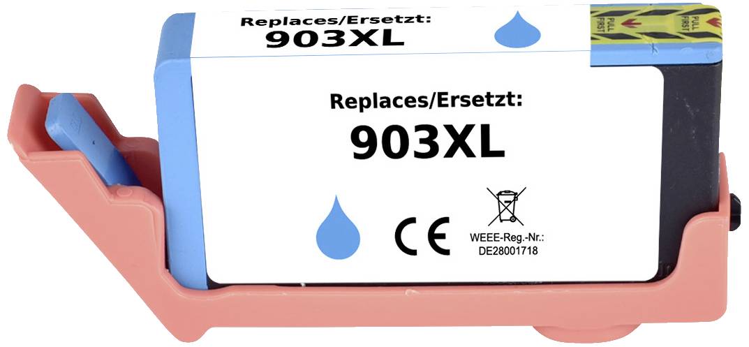 Renkforce Druckerpatrone ersetzt HP 903XL, T6M03AE Kompatibel Cyan RF-5705454