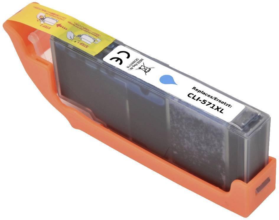 Renkforce Druckerpatrone ersetzt Canon CLI-571C XL Kompatibel Cyan RF-5705472