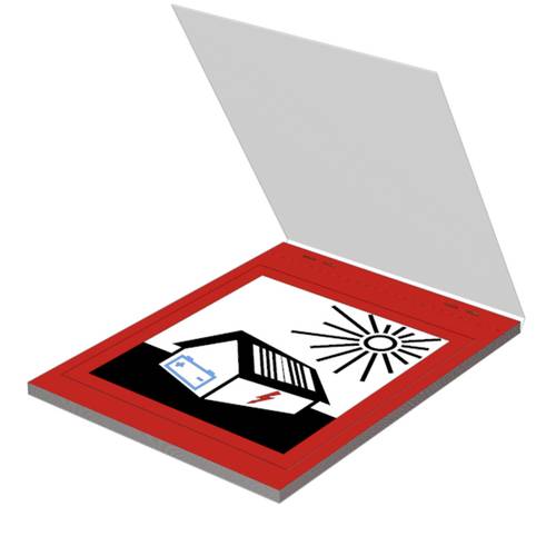 Weidmüller 2817470000 TABPACK PV 90/100 WBC Gerätemarkierung 20St.