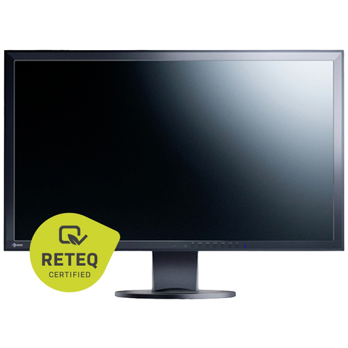 EIZO Flexscan EV2736W-BK LCD-Monitor 68.6cm (27 Zoll) 2560 x 1440 Pixel 16:9 6 ms DVI, DisplayPort, Audio-Line-in, Kopfhörer