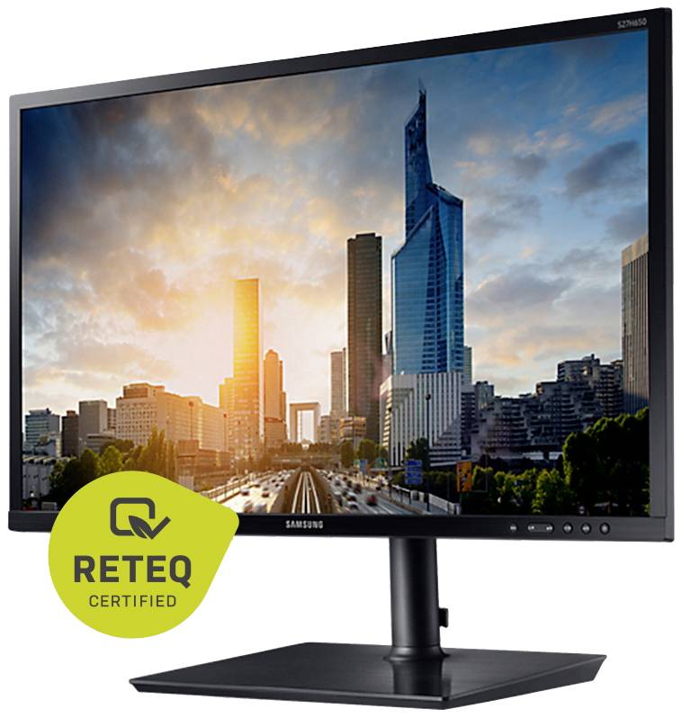 Samsung S27H650FDU LED-Monitor (generalüberholt) (sehr gut) 68.6cm (27 Zoll) 1920 x 1080 Pixel 16:9 5 ms HDMI®, VGA, DisplayPort