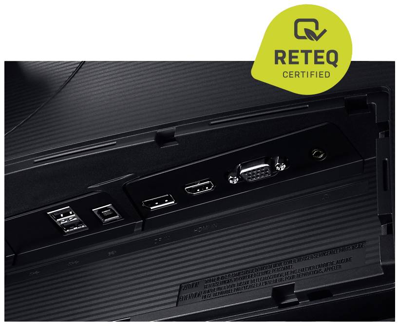 Samsung S27H650FDU LED-Monitor (generalüberholt) (sehr gut) 68.6cm (27 Zoll) 1920 x 1080 Pixel 16:9 5 ms HDMI®, VGA, DisplayPort