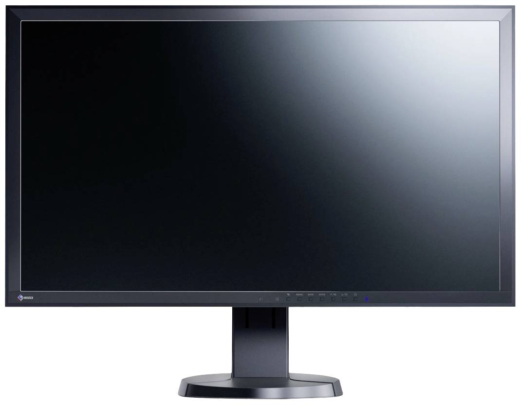 EIZO Flexscan EV2736W-BK LCD-Monitor 68.6cm (27 Zoll) 2560 x 1440 Pixel 16:9 6 ms DVI, DisplayPort, Audio-Line-in, Kopfhörer