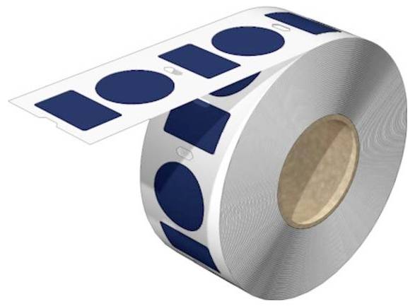 Weidmüller 2885660000 THM SE-M 25 BL Gerätemarkierung 250St.