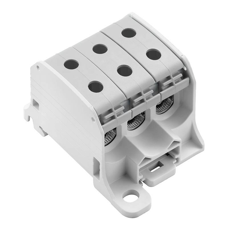 Weidmüller 2874510000 Verteilerblock Schrauben Lichtgrau 3St.