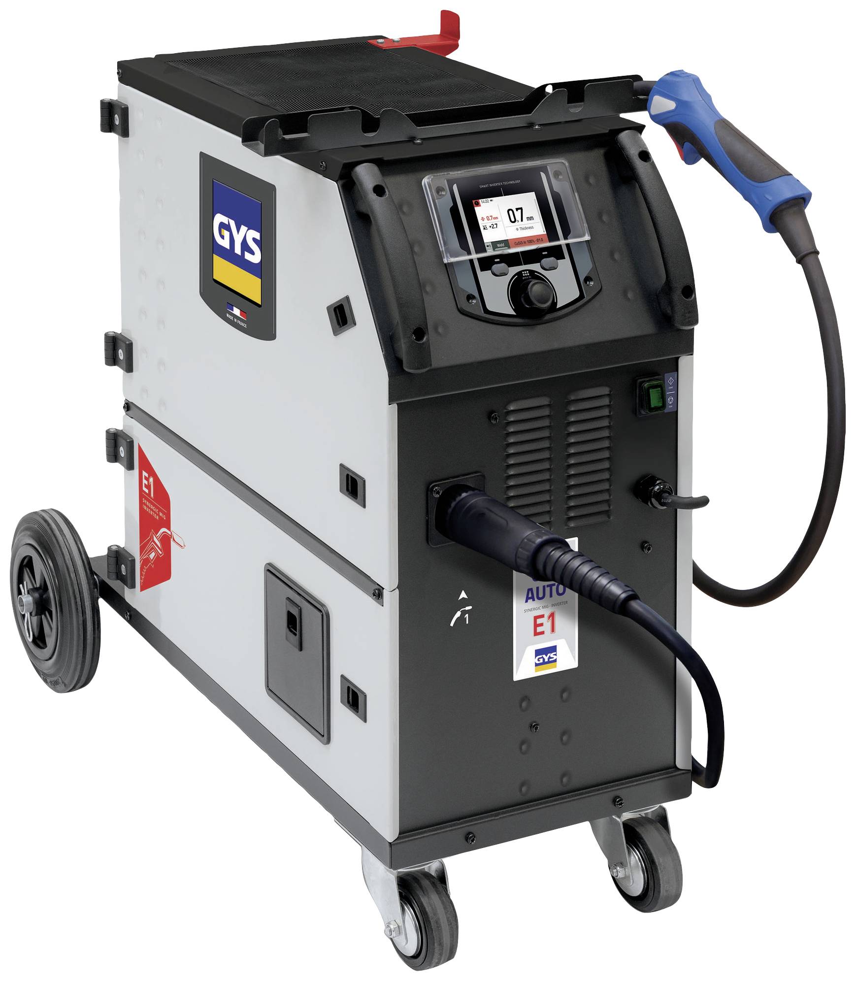 GYS E1 MIG/MAG-Schweißgerät 10 - 200A inkl. Zubehör