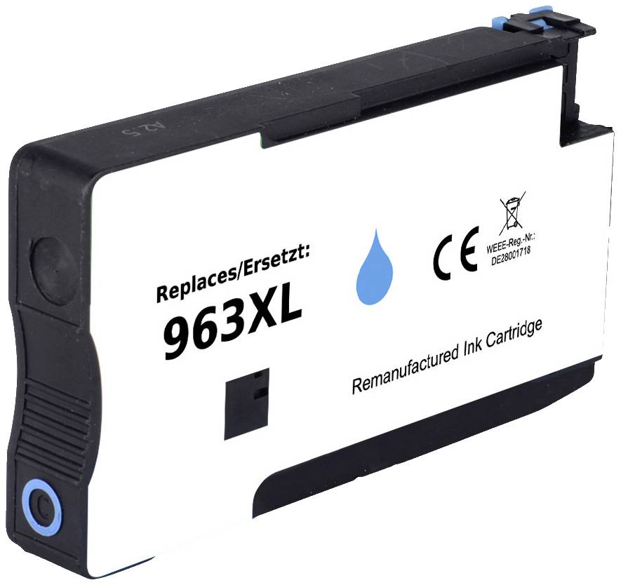 Renkforce Druckerpatrone ersetzt HP 963XL, 3JA27AE Kompatibel Cyan RF-5706052