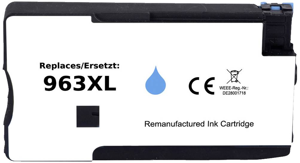 Renkforce Druckerpatrone ersetzt HP 963XL, 3JA27AE Kompatibel Cyan RF-5706052