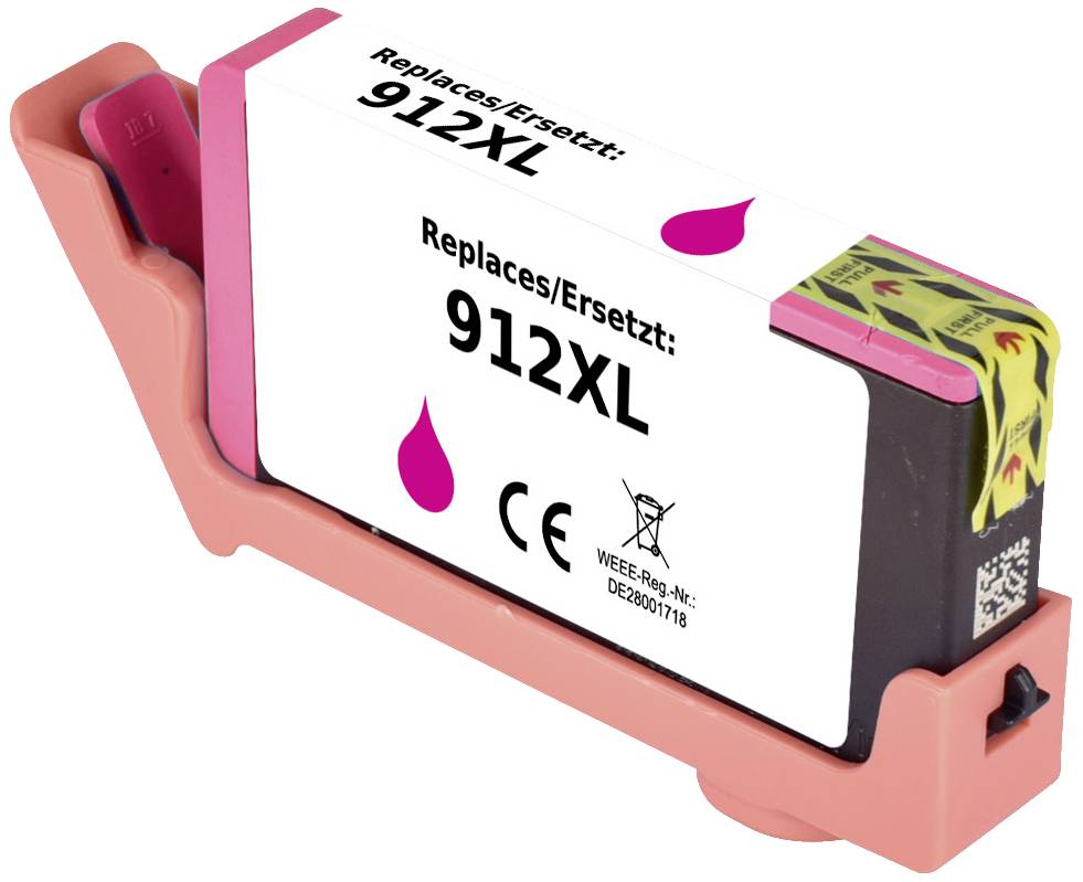 Renkforce Druckerpatrone ersetzt HP 912XL, 3YL82AE Kompatibel Magenta RF-5706054