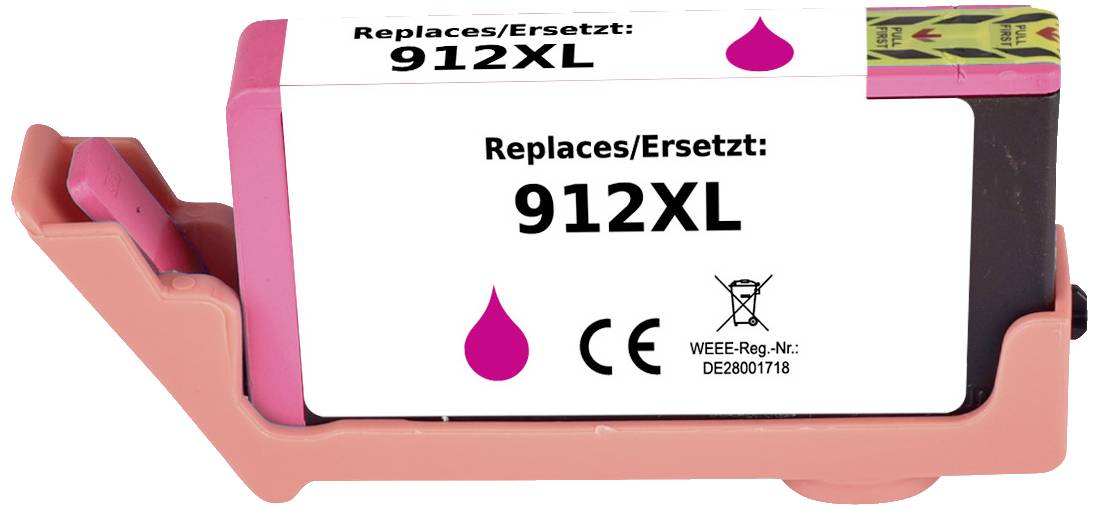 Renkforce Druckerpatrone ersetzt HP 912XL, 3YL82AE Kompatibel Magenta RF-5706054