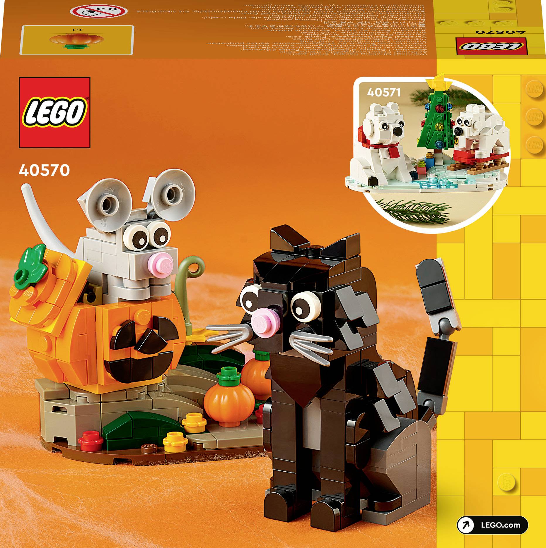40570 LEGO® ICONS™ Katz und Maus an Halloween