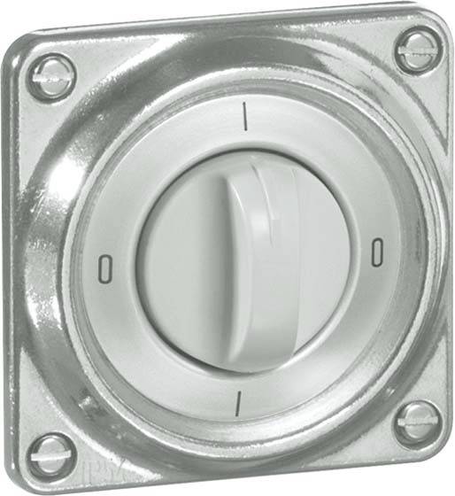 PEHA by Honeywell Komplett Drehschalter Aluminium 905594 1St.