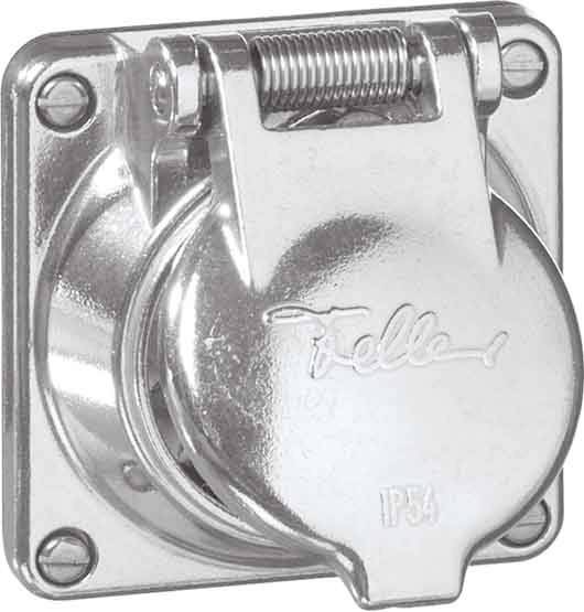 PEHA by Honeywell Abdeckung Steckdosen-Abdeckung Aluminium 907394 1 St.