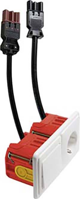 PEHA by Honeywell Komplett Schalter/Steckdosen Kombination Weiß 75851 1St.