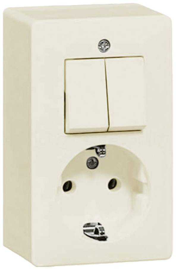 PEHA by Honeywell Komplett Schalter/Steckdosen Kombination Weiß 275521 1St.