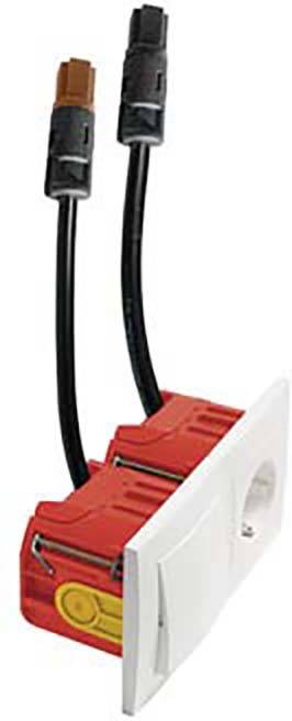 PEHA by Honeywell Komplett Schalter/Steckdosen Kombination Weiß 75151 1St.