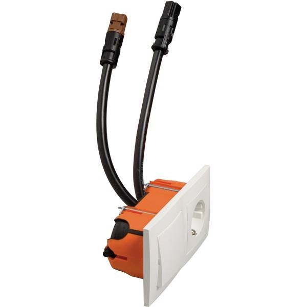 PEHA by Honeywell Komplett Schalter/Steckdosen Kombination Weiß 76191 1St.