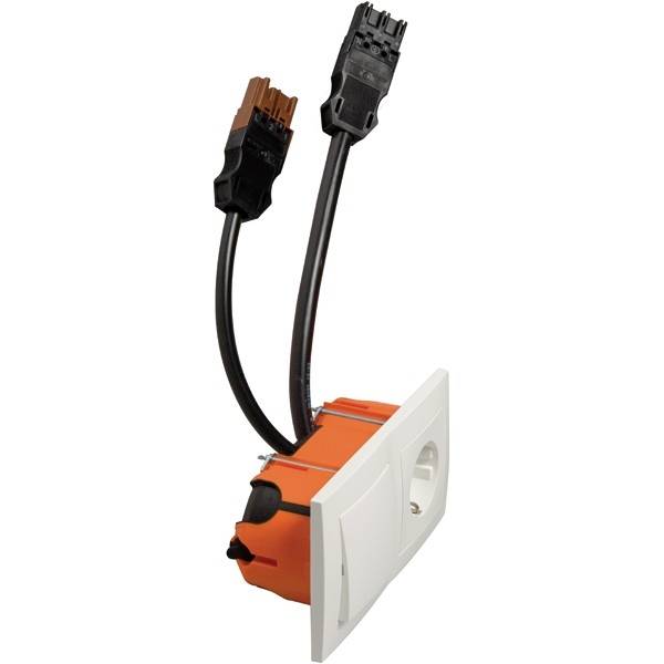 PEHA by Honeywell Komplett Schalter/Steckdosen Kombination Weiß 76391 1St.