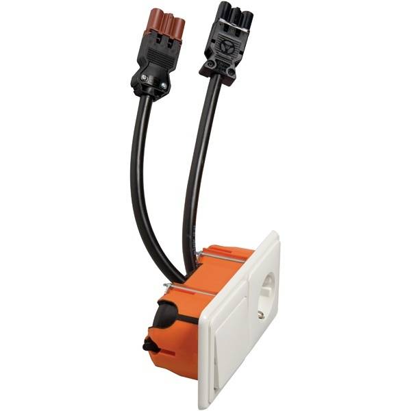 PEHA by Honeywell Komplett Schalter/Steckdosen Kombination Weiß 76491 1St.