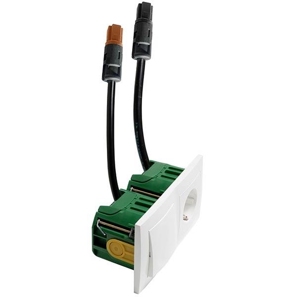 PEHA by Honeywell Komplett Schalter/Steckdosen Kombination Weiß 75071 1St.