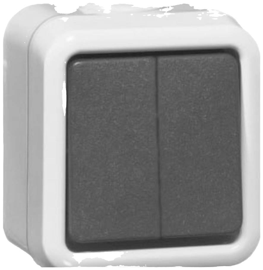 PEHA by Honeywell Komplett Wechselschalter Grau 390611 1St.