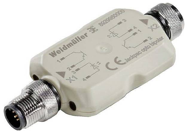 Weidmüller JPO 24VDC 2X0.2A M12S 8929960000 Buskoppler