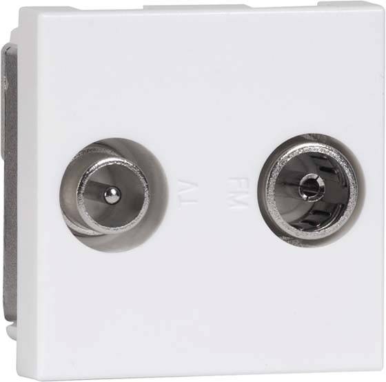 PEHA by Honeywell Einsatz TV-Steckdose Weiß 524211 1St.